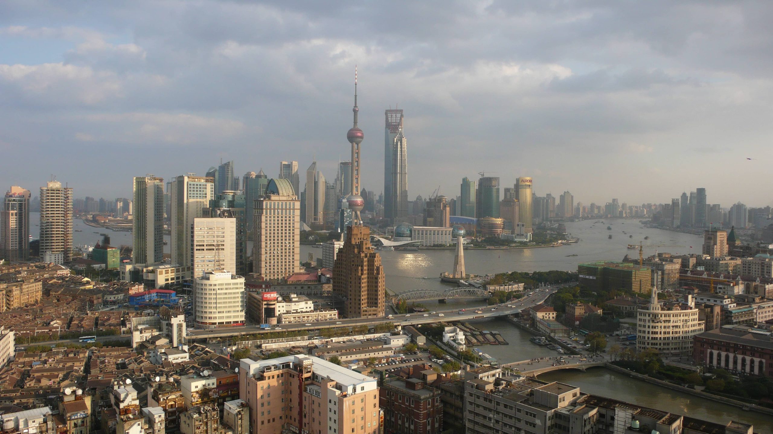 Shanghai-landscape-colour-photograph